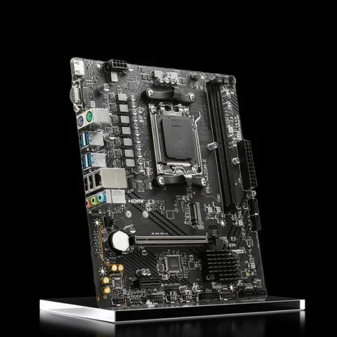 MSI PRO A620M-E New Micro-ATX AMD A620 DDR5 6400+(OC) MHz M.2 PCIe 4.0 x16 96G Supports AMD Ryzen™ 7000 Series AM5