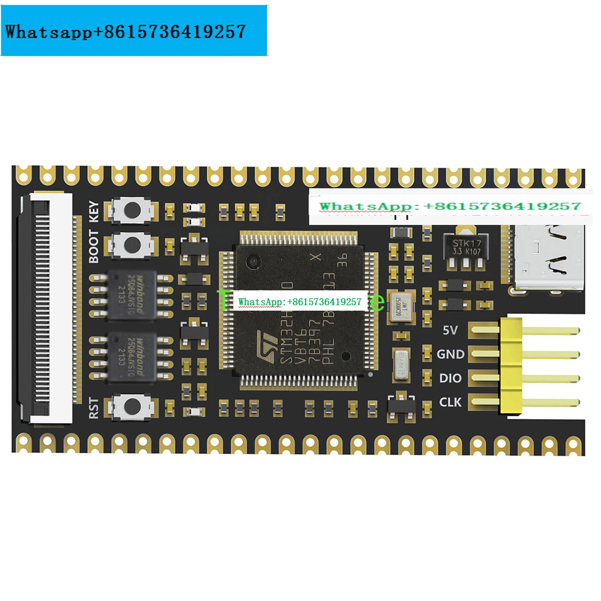 Stm32h7b0 Development Board Core Board Minimum System Stm32h7b0vbt6 Replaces Stm32h750 / 743
Stm32h7b0 Development Board Core Board Minimum System Stm32h7b0vbt6 Replaces Stm32h750 / 743