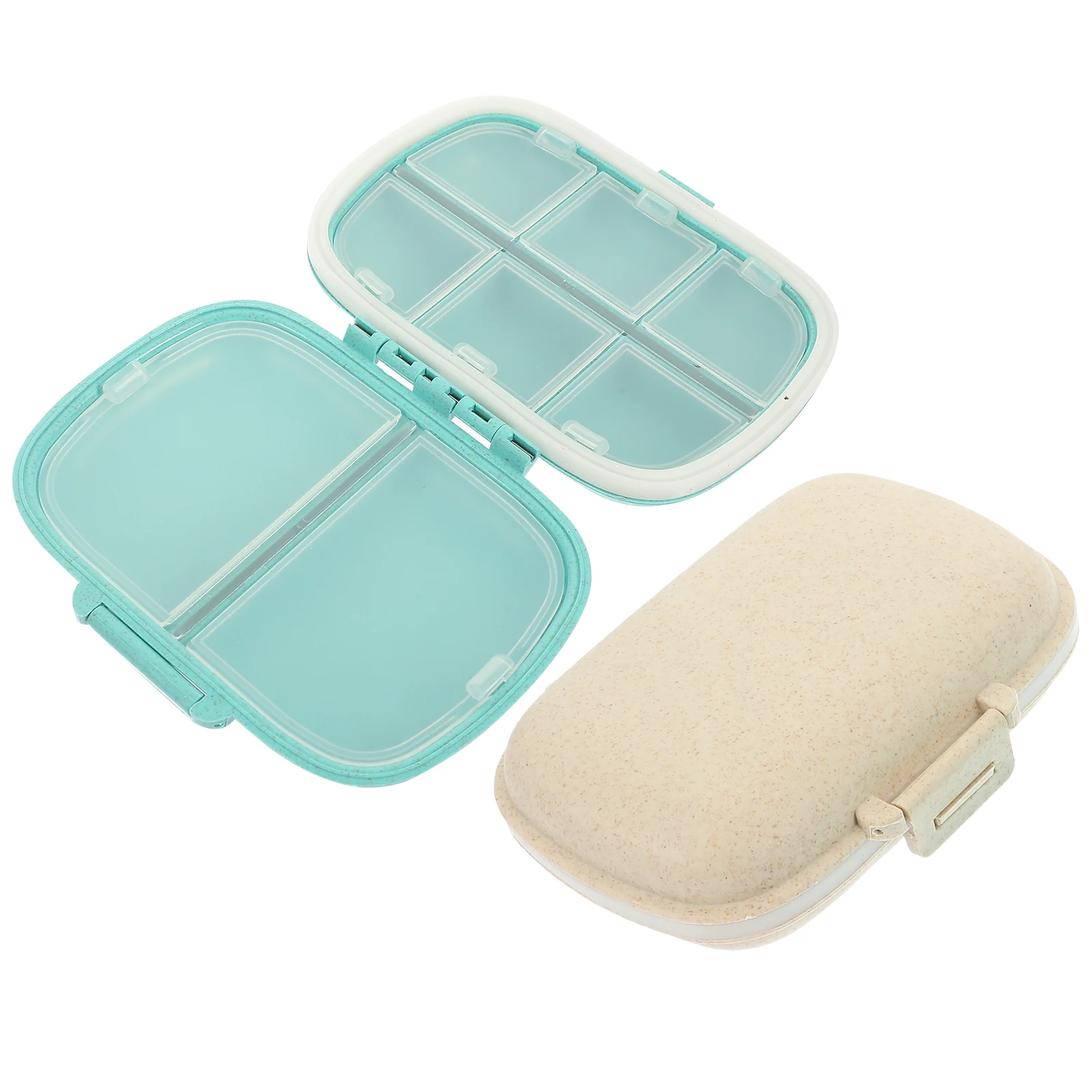 2 Pcs Pill Box Daily Organizer Mini Large Capacity Portable Med Storage Container Sealed Case Tablets Dispenser Weekly Multi
2 Pcs Pill Box Daily Organizer Mini Large Capacity Portable Med Storage Container Sealed Case Tablets Dispenser Weekly Multi