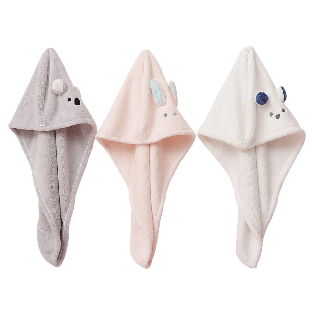 3pcs Dry Hair Cap Fast Drying Coral Fleece Absorbent Lightweight Portable Shower Wrap Bath Tool Gift for Women
3pcs Dry Hair Cap Fast Drying Coral Fleece Absorbent Lightweight Portable Shower Wrap Bath Tool Gift for Women