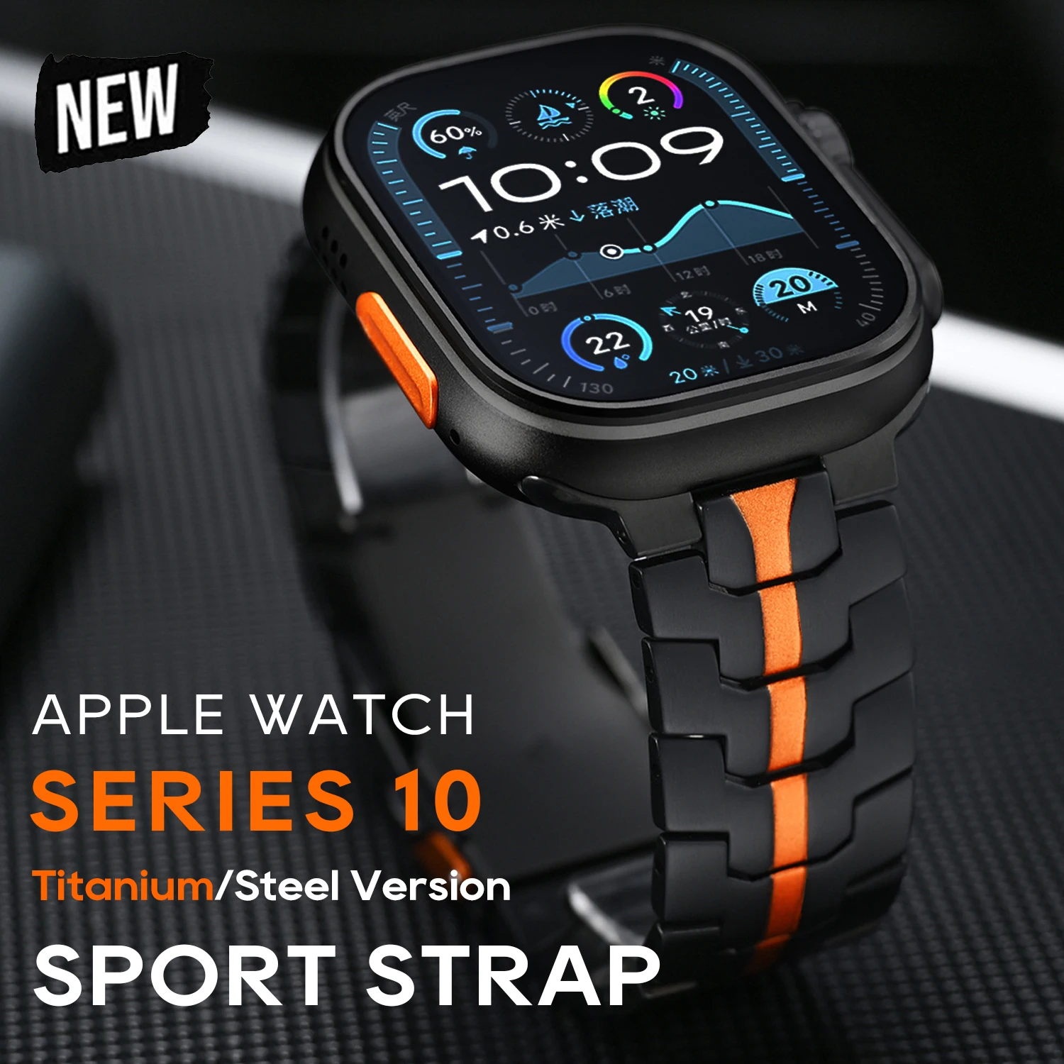Titanium Strap For Apple Watch Band 46mm Ultra 49mm 42mm 45mm Strap Stainless Steel Bracelet For iWatch Series 10 9 8 7 6 5 4 SE
Titanium Strap For Apple Watch Band 46mm Ultra 49mm 42mm 45mm Strap Stainless Steel Bracelet For iWatch Series 10 9 8 7 6 5 4 SE