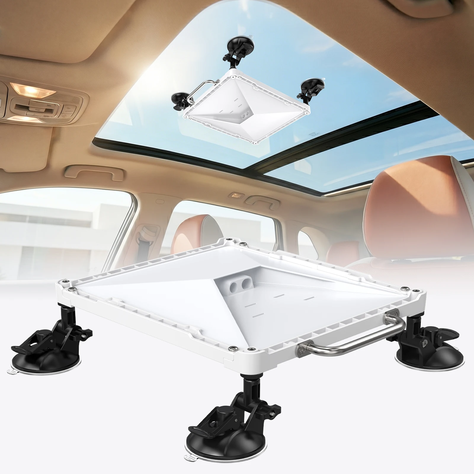 EDUP SK0173 Suction Cup Vehicle Mount Bracket Compatible with Starlink Mini & Mini X Terminal, for Car RV Yacht Interior Window
EDUP SK0173 Suction Cup Vehicle Mount Bracket Compatible with Starlink Mini & Mini X Terminal, for Car RV Yacht Interior Window