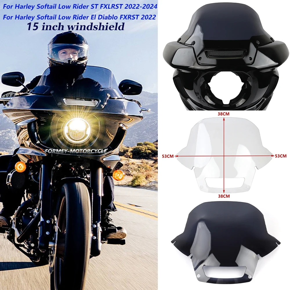 Новое 15-дюймовое лобовое стекло для мотоцикла Harley FXLRST 1YXZ LOW RIDER ST 2022 2023 FXRST 1YZZ LOW RIDER EL DIABLO 2022
Новое 15-дюймовое лобовое стекло для мотоцикла Harley FXLRST 1YXZ LOW RIDER ST 2022 2023 FXRST 1YZZ LOW RIDER EL DIABLO 2022