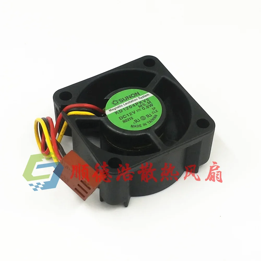 SUNON KD1204PKV2 MS.M DC 12V 0.8W 40x40x20mm 3-Wire Server Cooling Fan
SUNON KD1204PKV2 MS.M DC 12V 0.8W 40x40x20mm 3-Wire Server Cooling Fan