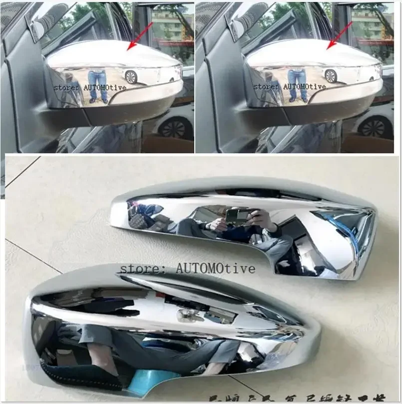 Высококачественная зеркальная Крышка для боковых зеркал Ford kuga Escape 2013-2020, специальный модифицированный хромированный АБС-пластик
Высококачественная зеркальная Крышка для боковых зеркал Ford kuga Escape 2013-2020, специальный модифицированный хромированный АБС-пластик