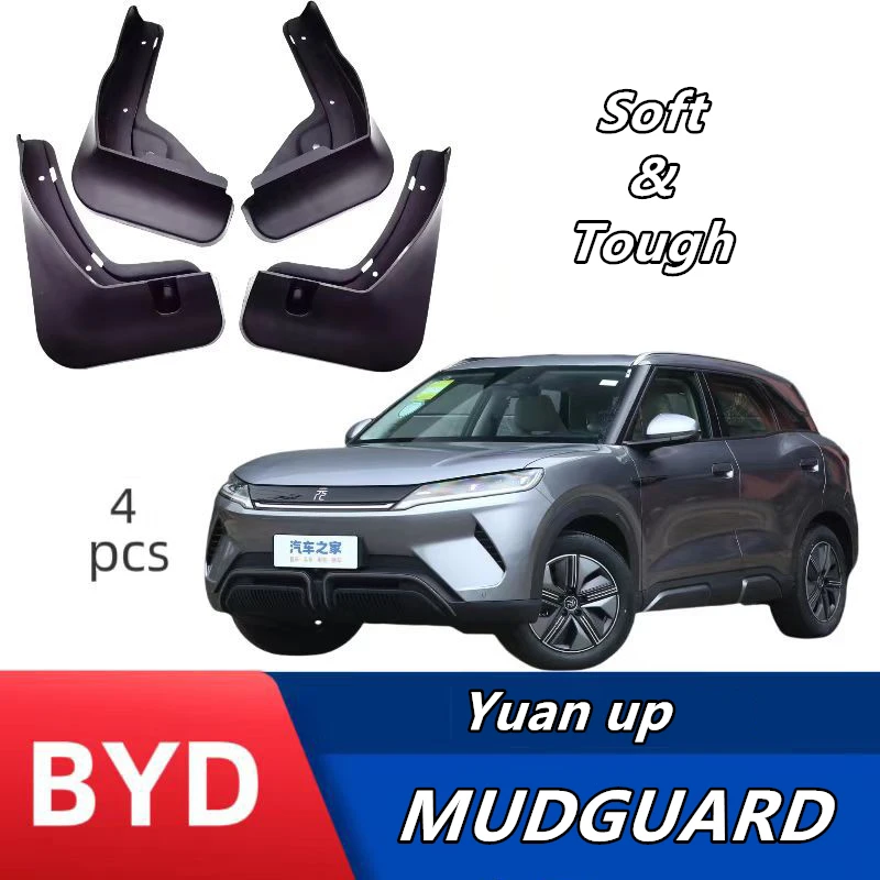 Car mudguard for BYD Yuan UP;Soft plastic material;Prevent sediment splashing;Keep the vehicle clean;Electric
Car mudguard for BYD Yuan UP;Soft plastic material;Prevent sediment splashing;Keep the vehicle clean;Electric
