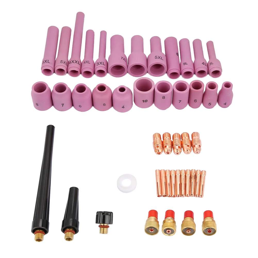 Welding Torch Parts /set WP-9/20/25 Series TIG Welding Torch Consumables Accessories
Welding Torch Parts /set WP-9/20/25 Series TIG Welding Torch Consumables Accessories