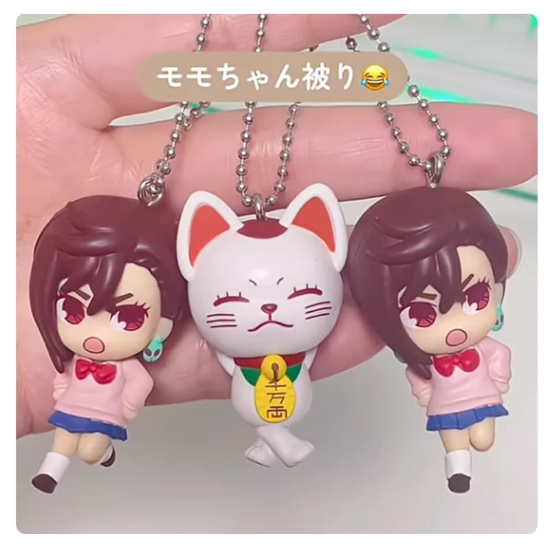 Оригинальные игрушки-гашапоны DAN DA DAN: Кот Аясе, Момо Такакура, Кен Селбо, Инопланетянин Капсульные игрушки-фигурки: брелок-украшение
Оригинальные игрушки-гашапоны DAN DA DAN: Кот Аясе, Момо Такакура, Кен Селбо, Инопланетянин Капсульные игрушки-фигурки: брелок-украшение