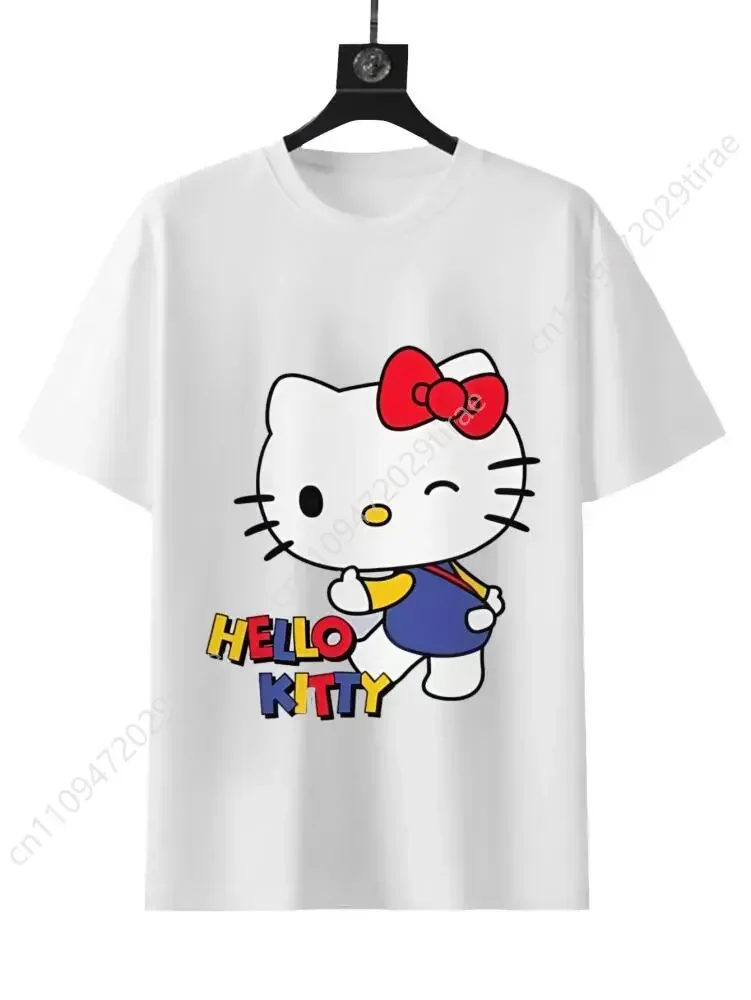 Hello Kitty Street Art Tee - Walking Masterpiece Design in White Color with Colorful Text and Red Bow
Hello Kitty Street Art Tee - Walking Masterpiece Design in White Color with Colorful Text and Red Bow