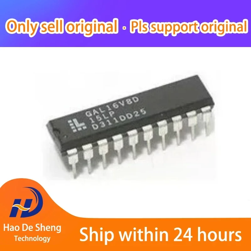 10PCS/LOT GAL16V8D-25LP GAL16V8D DIP-20 New Original In Stock
10PCS/LOT GAL16V8D-25LP GAL16V8D DIP-20 New Original In Stock