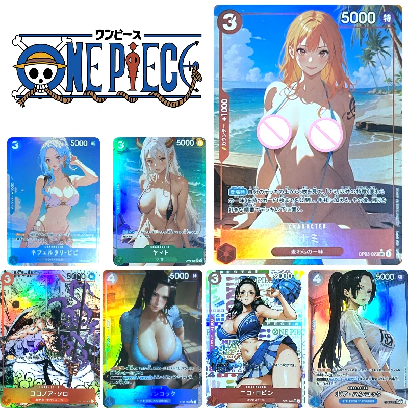 OPCG ONE PIECE Boa Hancock Nefertari D. Vivi DIY Домашняя коллекция бронзовых текстур Карточная игра Игрушки Рождественский подарок на день рождения
OPCG ONE PIECE Boa Hancock Nefertari D. Vivi DIY Домашняя коллекция бронзовых текстур Карточная игра Игрушки Рождественский подарок на день рождения