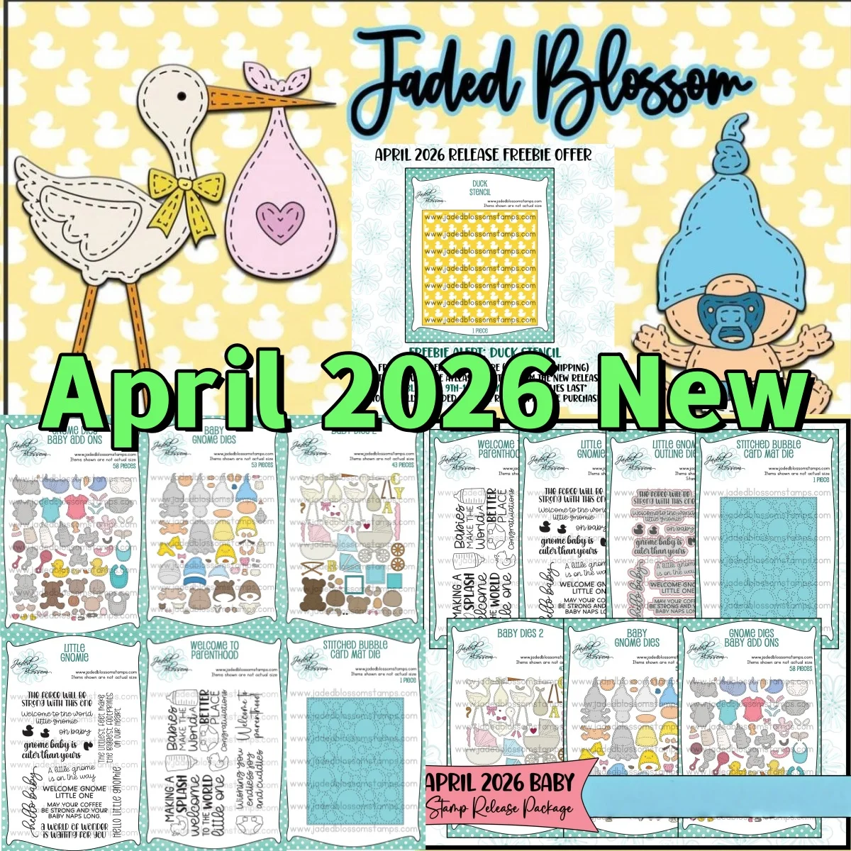 April 2026 New Duck Swan Baby Metal Cutting Dies Clear Stamps Stencil for DIY Making Card Scrapbook Embossed Paper Supplies
April 2026 New Duck Swan Baby Metal Cutting Dies Clear Stamps Stencil for DIY Making Card Scrapbook Embossed Paper Supplies