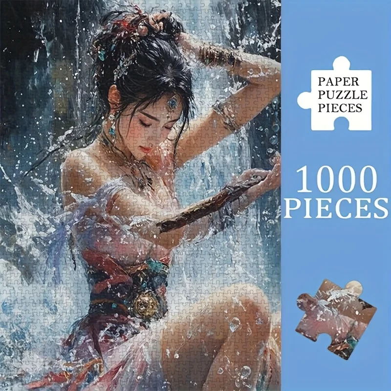 500/1000 Pieces Jigsaw Puzzle Woman in Water Splashes Exquisite Educational Toy for Kids Children 's Games Christmas Gift
500/1000 Pieces Jigsaw Puzzle Woman in Water Splashes Exquisite Educational Toy for Kids Children 's Games Christmas Gift