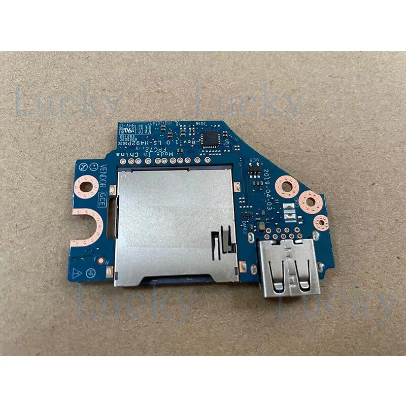 Для HP Omen5 PLUS 17-CB USB-плата, плата для SD-карт, малая плата TPN-C144 LS-H492P
Для HP Omen5 PLUS 17-CB USB-плата, плата для SD-карт, малая плата TPN-C144 LS-H492P