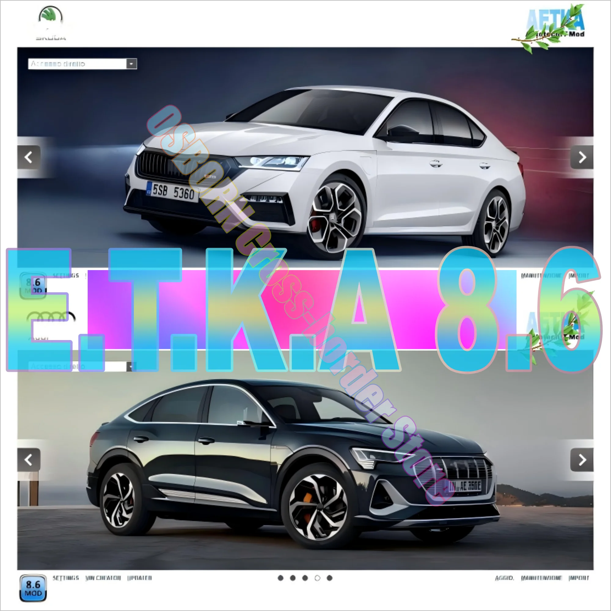 Многоязычный каталог электронных запчастей ETKA 8,6 для груповых транспортных средств V/W+AU/DI+SE/AT+SKO/DA — руководство по ремонту транспортных средств
Многоязычный каталог электронных запчастей ETKA 8,6 для груповых транспортных средств V/W+AU/DI+SE/AT+SKO/DA — руководство по ремонту транспортных средств