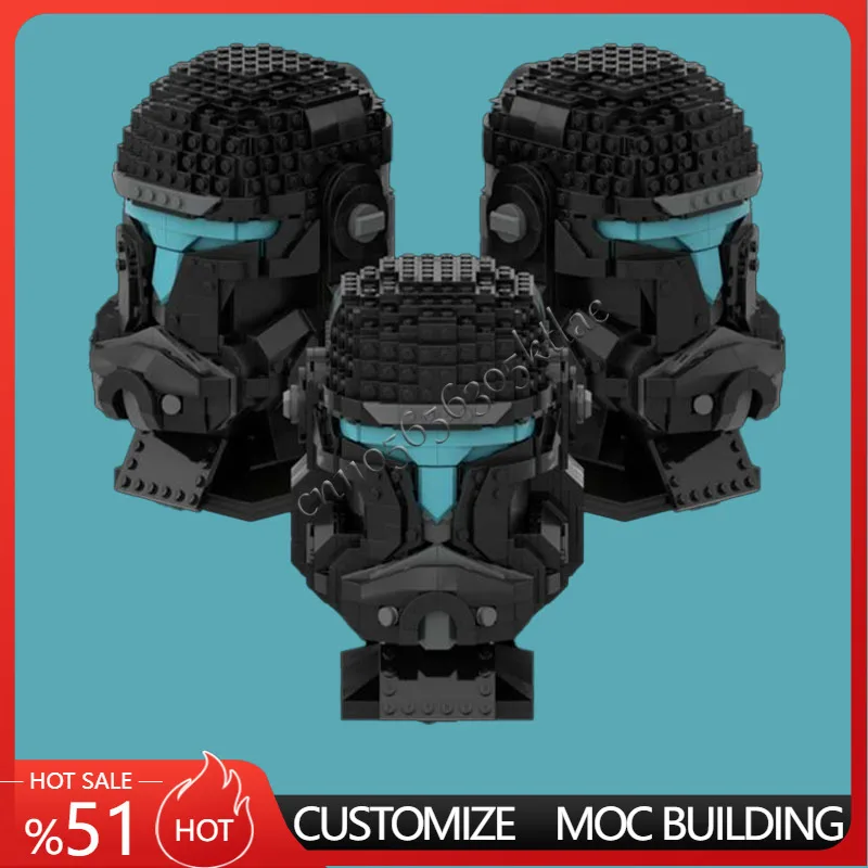 842PCS Space Clone Army Bad Batch Helmet Commando Omeg Star Movie Ultimate Collection Assembly Puzzle Children birthday Xmas toy
842PCS Space Clone Army Bad Batch Helmet Commando Omeg Star Movie Ultimate Collection Assembly Puzzle Children birthday Xmas toy