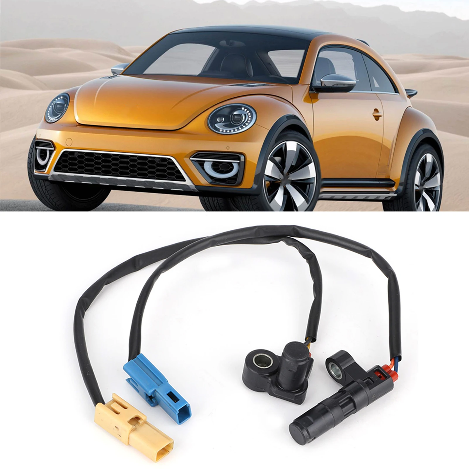 2pcs Transmission Speed Sensor Kit Fit for BEETLE 2010-2012 09G927321B Car Accessories
2pcs Transmission Speed Sensor Kit Fit for BEETLE 2010-2012 09G927321B Car Accessories