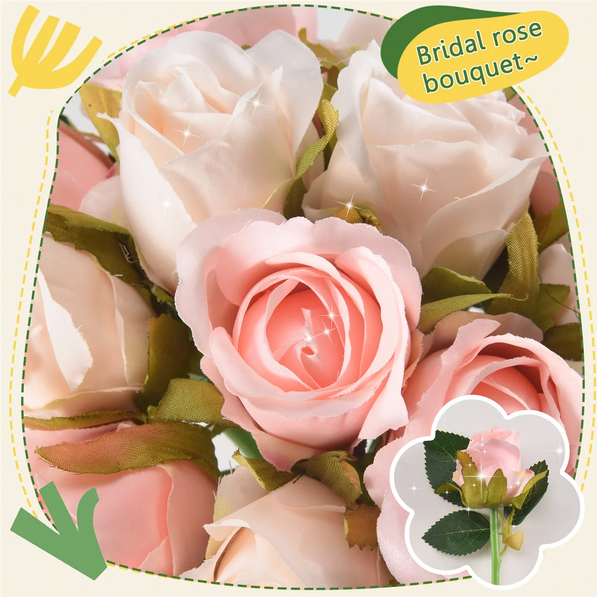 REST 12 шт./лот искусственные розы свадебный букет тайская королевская роза шелковые цветы украшение дома декор для свадебной вечеринки (шампанг)
REST 12 шт./лот искусственные розы свадебный букет тайская королевская роза шелковые цветы украшение дома декор для свадебной вечеринки (шампанг)