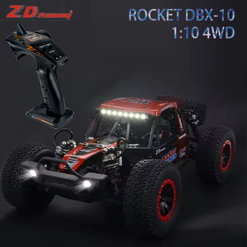 ZD Racing ROCKET DBX-10 1/10 4WD 80km/H 2.4G Brushless High-speed RTR RC Model Car Desert Buggy Off-road Vehicle Adult Boy Gifts
ZD Racing ROCKET DBX-10 1/10 4WD 80km/H 2.4G Brushless High-speed RTR RC Model Car Desert Buggy Off-road Vehicle Adult Boy Gifts