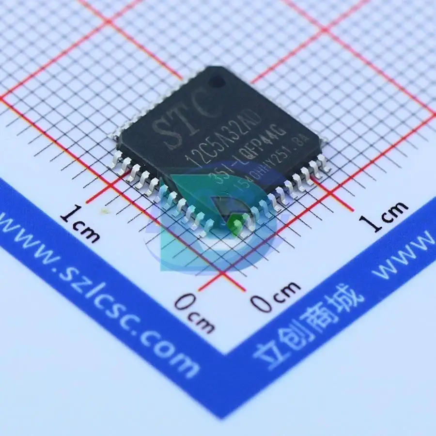 STC12C5A32AD-35I-LQFP44 32KB 1.25KB FLASH 40 3.5V~5.5V 51Series 35MHz LQFP-44(10x10) Microcontrollers (MCU/MPU/SOC) chips New or
STC12C5A32AD-35I-LQFP44 32KB 1.25KB FLASH 40 3.5V~5.5V 51Series 35MHz LQFP-44(10x10) Microcontrollers (MCU/MPU/SOC) chips New or