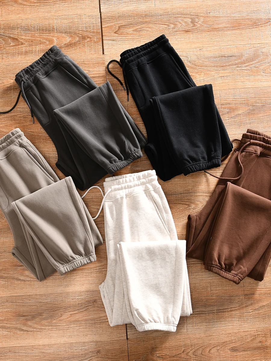 Men's Casual Sporty Fleece Lined Sweatpants Pure Color Leisure Trousers Autumn Winter mid Waist Long Cotton Polyester Blend
Men's Casual Sporty Fleece Lined Sweatpants Pure Color Leisure Trousers Autumn Winter mid Waist Long Cotton Polyester Blend