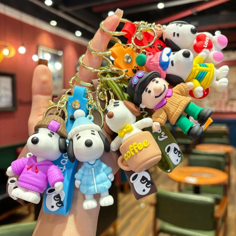 Snoopyed Cute Cartoon Couple Keychain Charms Backpack Ornaments Fashion Small Gift Key Ring Accessories Decorative Supplies
Snoopyed Cute Cartoon Couple Keychain Charms Backpack Ornaments Fashion Small Gift Key Ring Accessories Decorative Supplies