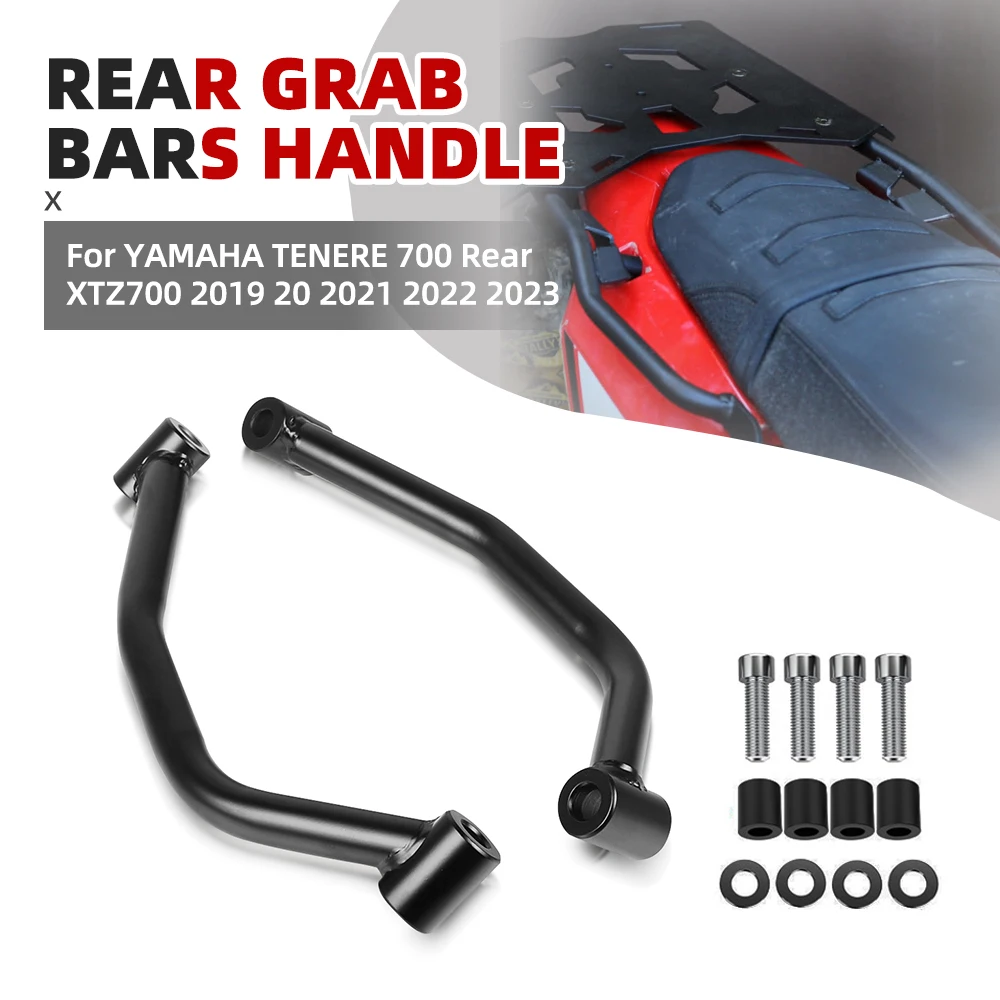 Motorcycle Accessories For YAMAHA TENERE 700 Rear Passenger Handle Grab Bar Rail Armrest Tenere700 XTZ700 2019 20 2021 2022 2023
Motorcycle Accessories For YAMAHA TENERE 700 Rear Passenger Handle Grab Bar Rail Armrest Tenere700 XTZ700 2019 20 2021 2022 2023