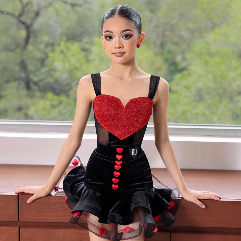 2025 New Latin Dance Performance Clothing Girls Latin Dance Costume Children'S Ballroom Dance Competition Dresses SL12531
2025 New Latin Dance Performance Clothing Girls Latin Dance Costume Children'S Ballroom Dance Competition Dresses SL12531