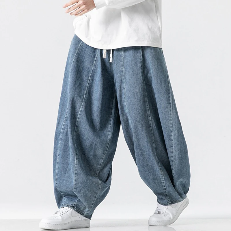 Men's Casual Jeans New 2026 Spring Fashion Japan Style Solid Color Harajuku Harem Pant Loose Oversized Men Denim Pants N004
Men's Casual Jeans New 2026 Spring Fashion Japan Style Solid Color Harajuku Harem Pant Loose Oversized Men Denim Pants N004