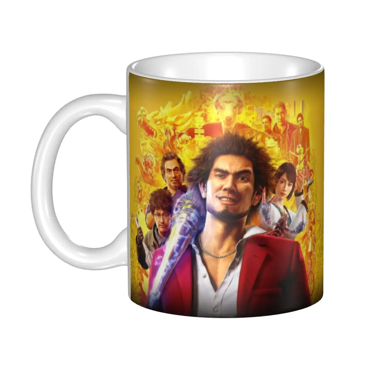 Yakuza Like A Dragon Cover Coffee Mug DIY Personalized Ceramic Mug Creative Present
Yakuza Like A Dragon Cover Coffee Mug DIY Personalized Ceramic Mug Creative Present