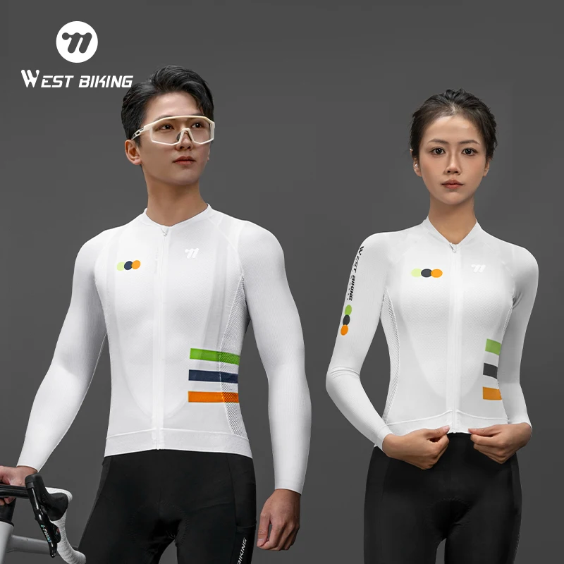 WEST BIKING велосипедный трикотаж с длинным рукавом для мужчин и женщин, летний Aero тонкий рукав, велосипедный трикотаж, быстросохнущий дышащий велосипедный майо
WEST BIKING велосипедный трикотаж с длинным рукавом для мужчин и женщин, летний Aero тонкий рукав, велосипедный трикотаж, быстросохнущий дышащий велосипедный майо