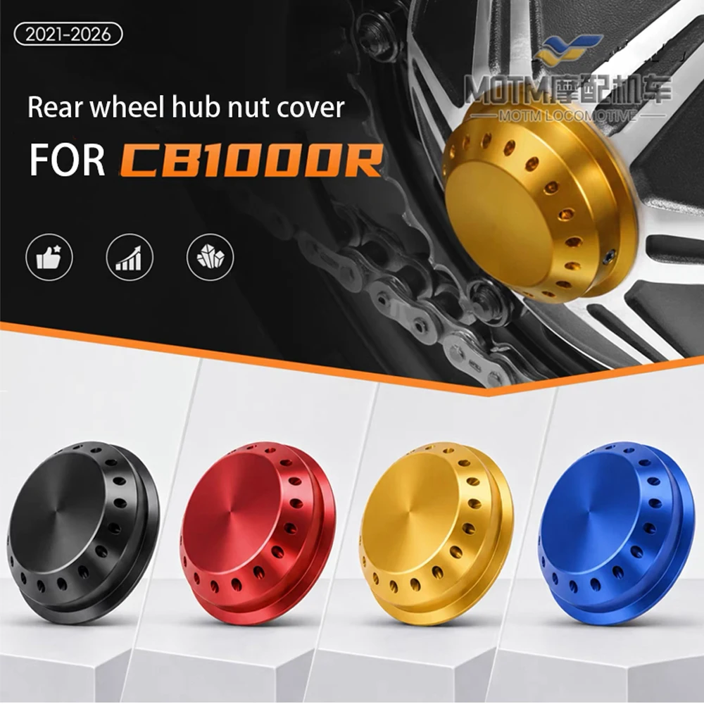 High-Quality CNC Hub Nut Cover Caps for Honda CB1000R Motorcycle Rear Wheel Upgrade 2021-2026
High-Quality CNC Hub Nut Cover Caps for Honda CB1000R Motorcycle Rear Wheel Upgrade 2021-2026