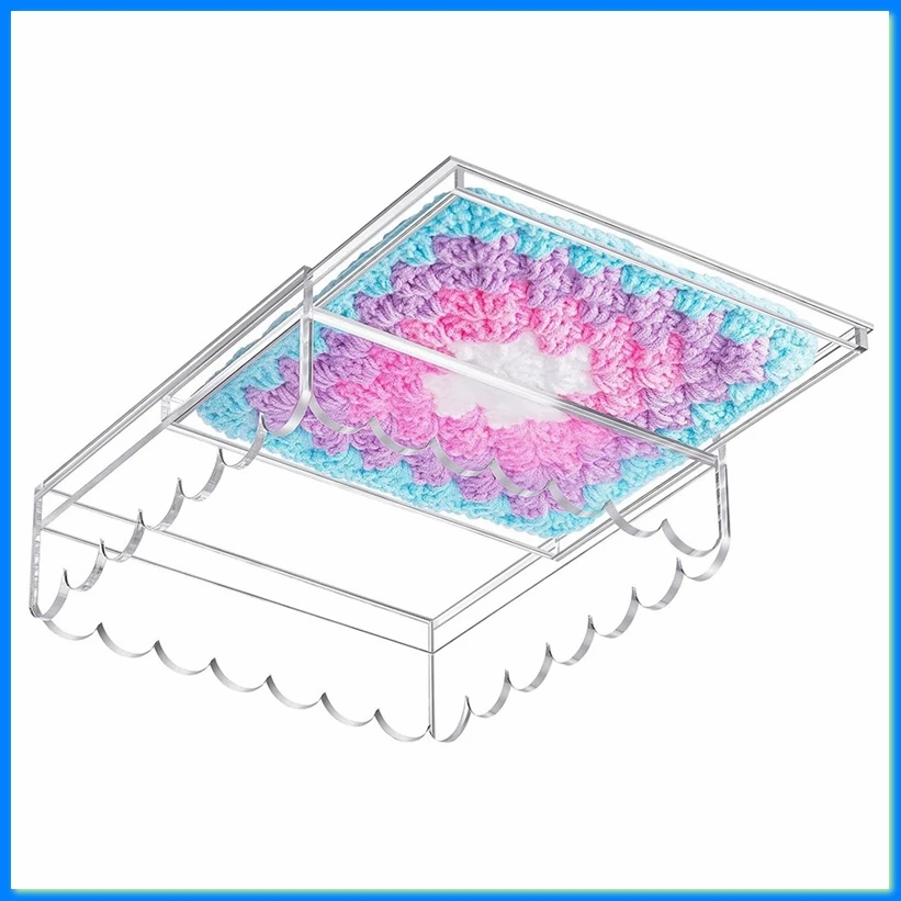 Acrylic Scalloped Tray 9x9inch Large Clear Acrylic Tray with Drawer for Insert Photos, Art, and Fabric Scalloped Basket-A57M
Acrylic Scalloped Tray 9x9inch Large Clear Acrylic Tray with Drawer for Insert Photos, Art, and Fabric Scalloped Basket-A57M
