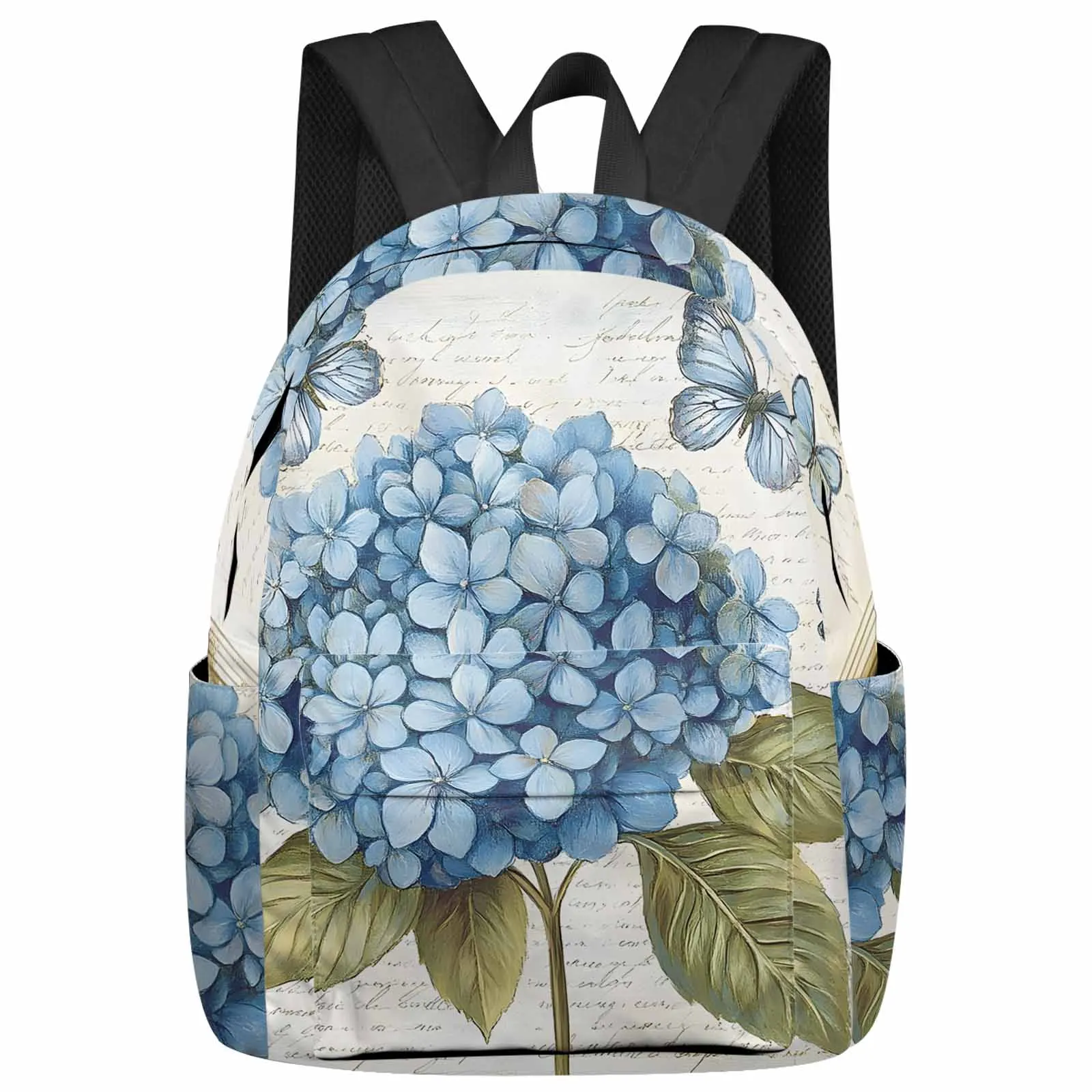 Blue Flower Butterfly Texture Backpack School Bags for Teenagers Students Laptop Bag Women's Casual Travel Backpack
Blue Flower Butterfly Texture Backpack School Bags for Teenagers Students Laptop Bag Women's Casual Travel Backpack