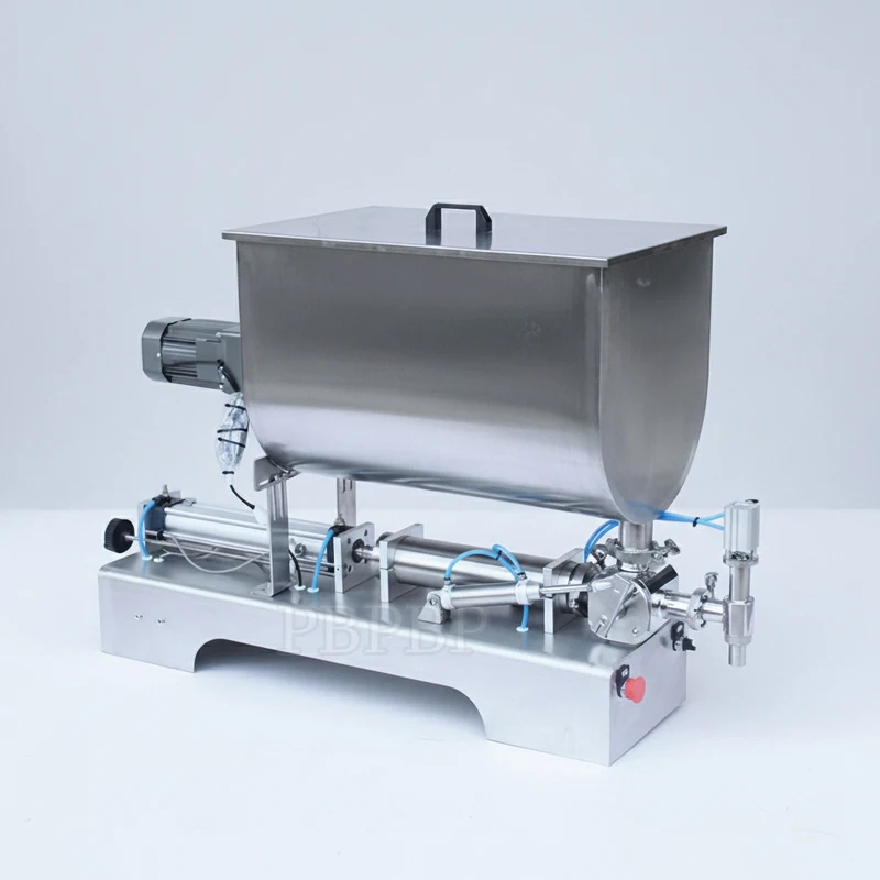 PBOBP 50-1000ml Factory Price Pneumatic U Shape Water Peanut Butter Chili Sauce Jam Olive Oil Paste Filling Machine With Mixing
PBOBP 50-1000ml Factory Price Pneumatic U Shape Water Peanut Butter Chili Sauce Jam Olive Oil Paste Filling Machine With Mixing