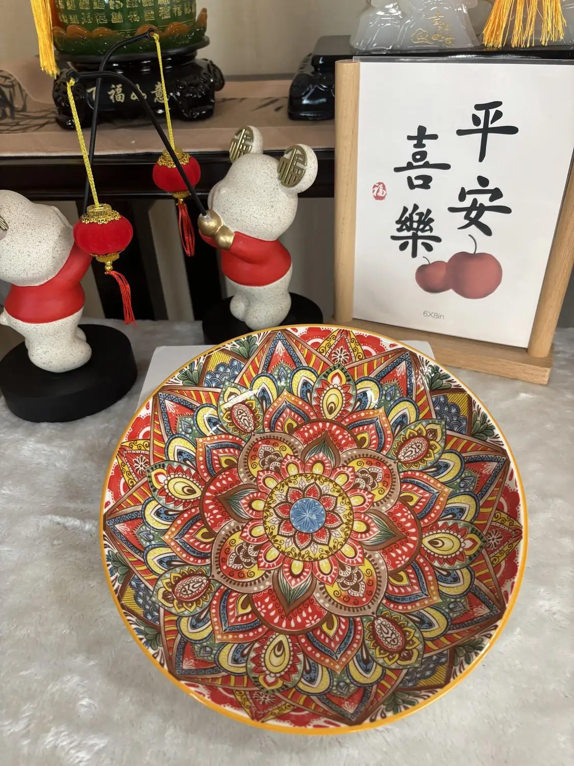 Bohemian Orange Round Plate Rice Plate Dish Plate Tableware Household Bowl посуда для кухни фарфор
Bohemian Orange Round Plate Rice Plate Dish Plate Tableware Household Bowl посуда для кухни фарфор
