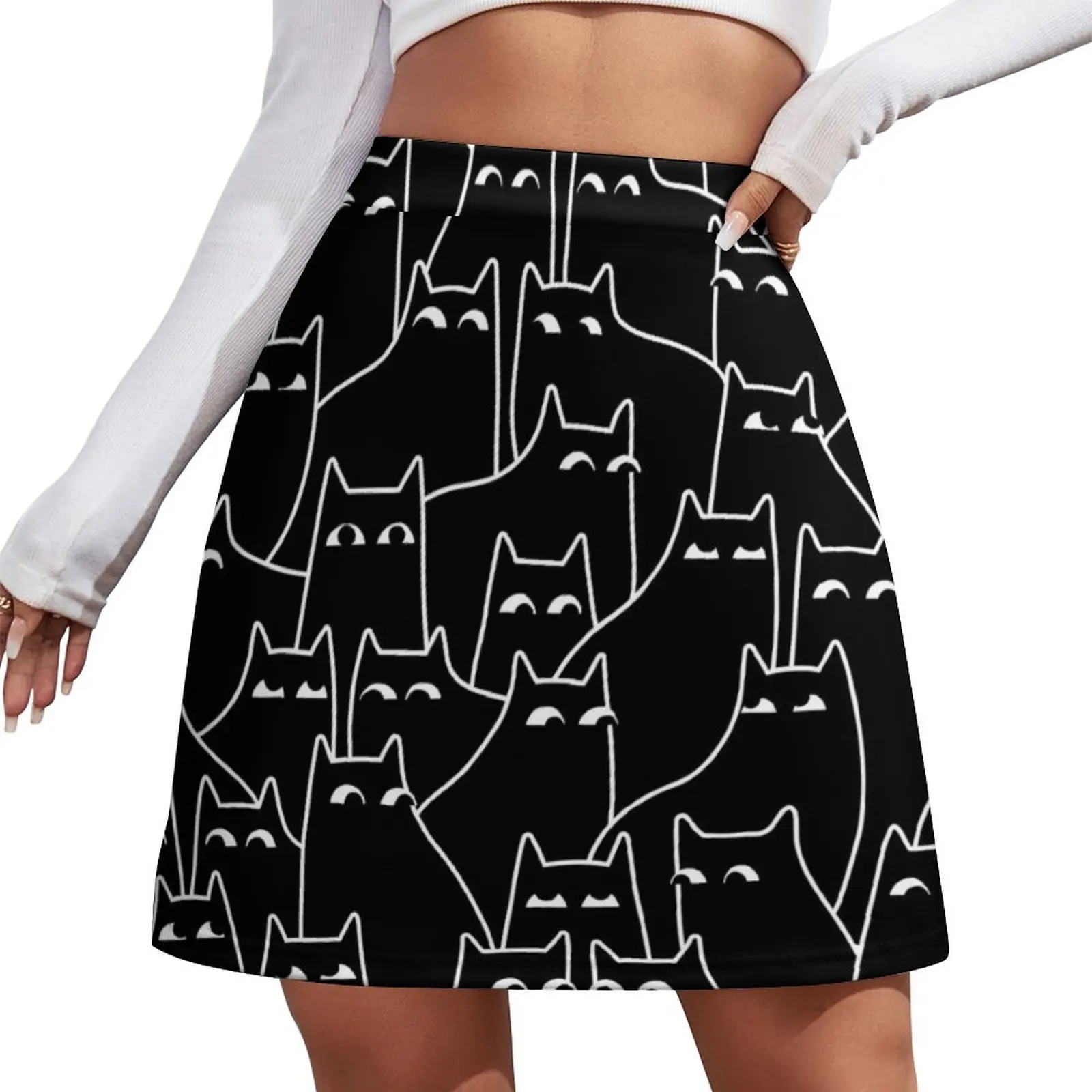 Suspicious Cats (Minimal White Linework Version) Mini Skirt skirt women women clothes Mini Skirt
Suspicious Cats (Minimal White Linework Version) Mini Skirt skirt women women clothes Mini Skirt