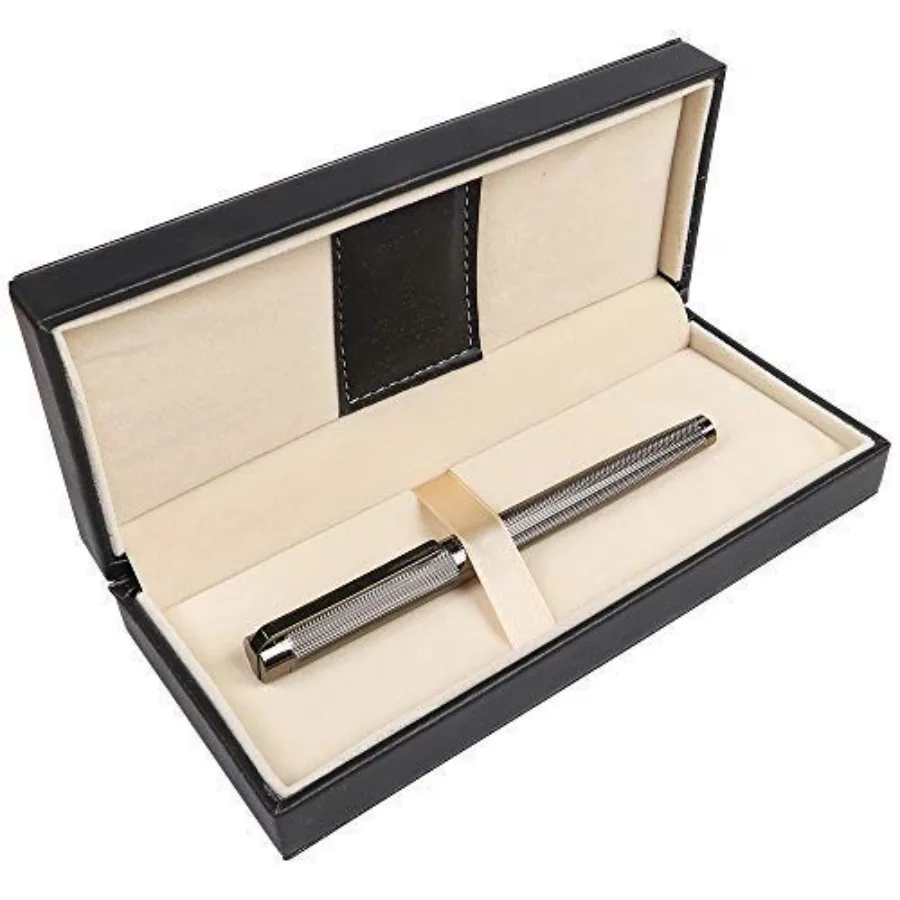 Rollerball Pen for Men Women Executive Home Office Use, with Gift box Refillable 0.7mm Ink G8
Rollerball Pen for Men Women Executive Home Office Use, with Gift box Refillable 0.7mm Ink G8