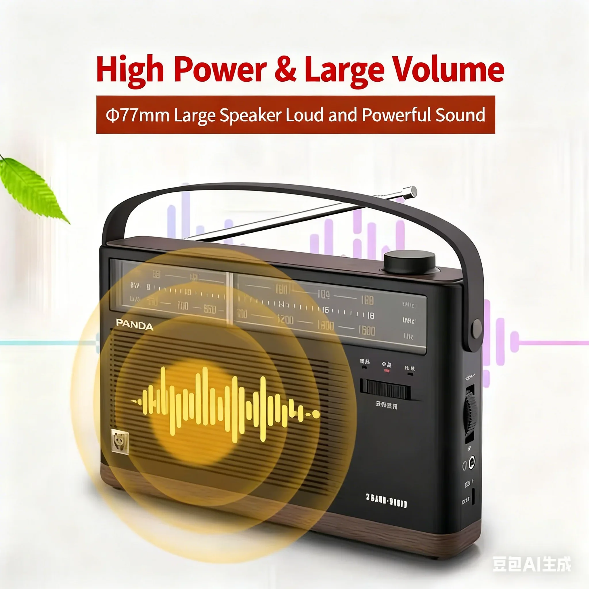 PANDA T-51 Ретро полнодиапазонный видеодинамик MW/FM/SW DSP со встроенной литиевой батареей, музыкальный плеер, поддержка наушников 3,5 мм
PANDA T-51 Ретро полнодиапазонный видеодинамик MW/FM/SW DSP со встроенной литиевой батареей, музыкальный плеер, поддержка наушников 3,5 мм