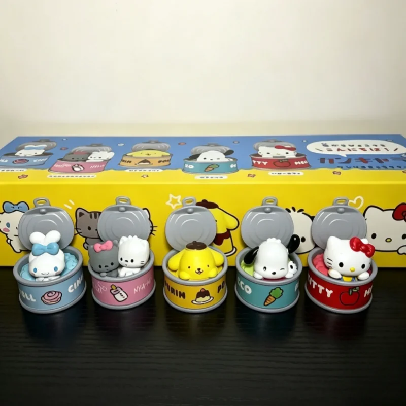 Takara Tomy Sanrio Gashapon Canned Mini Figures Set - Hello Kitty Cinnamoroll Pompompurin Pochacco 49mm Collectible Desktop Orna
Takara Tomy Sanrio Gashapon Canned Mini Figures Set - Hello Kitty Cinnamoroll Pompompurin Pochacco 49mm Collectible Desktop Orna