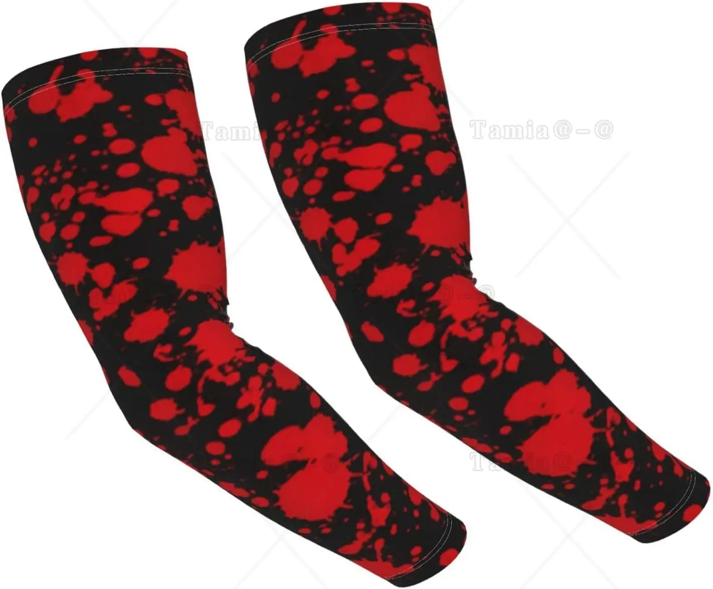 Classic Horror Blood Splatter Black Arm Sleeves For Men Women Sunscreen Arm Cover For Gardening Outdoors
Classic Horror Blood Splatter Black Arm Sleeves For Men Women Sunscreen Arm Cover For Gardening Outdoors