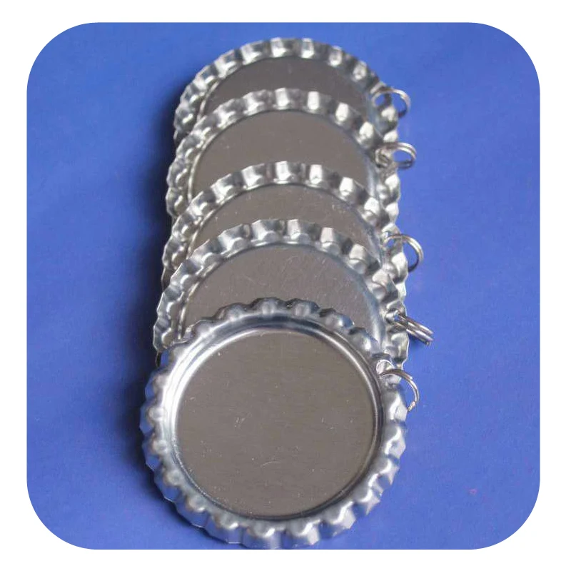 Free Shipping 500 Pcs/Lot Sliver Colored Flattened Chrome Bottle Caps With Rings For DIY Crafts Necklace Pendant
Free Shipping 500 Pcs/Lot Sliver Colored Flattened Chrome Bottle Caps With Rings For DIY Crafts Necklace Pendant