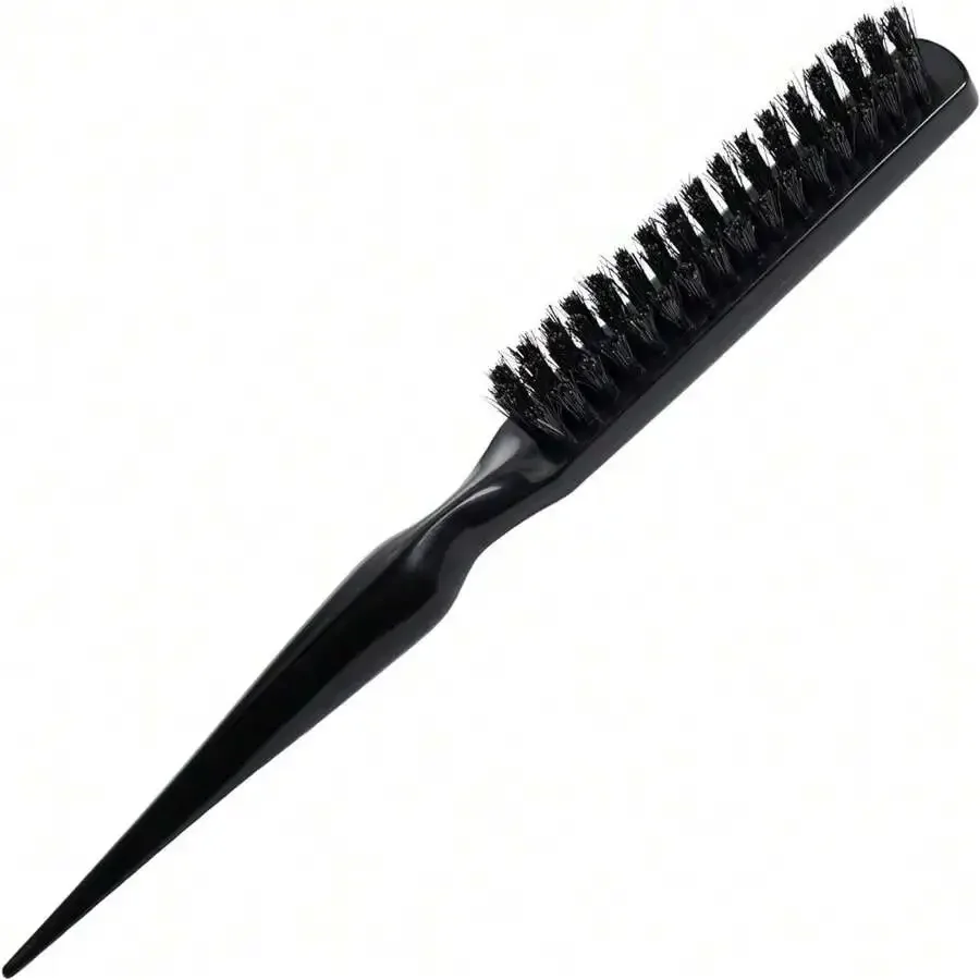 Boar Bristle Teasing Brush For Volume Shine And Slick Back Styling
Boar Bristle Teasing Brush For Volume Shine And Slick Back Styling