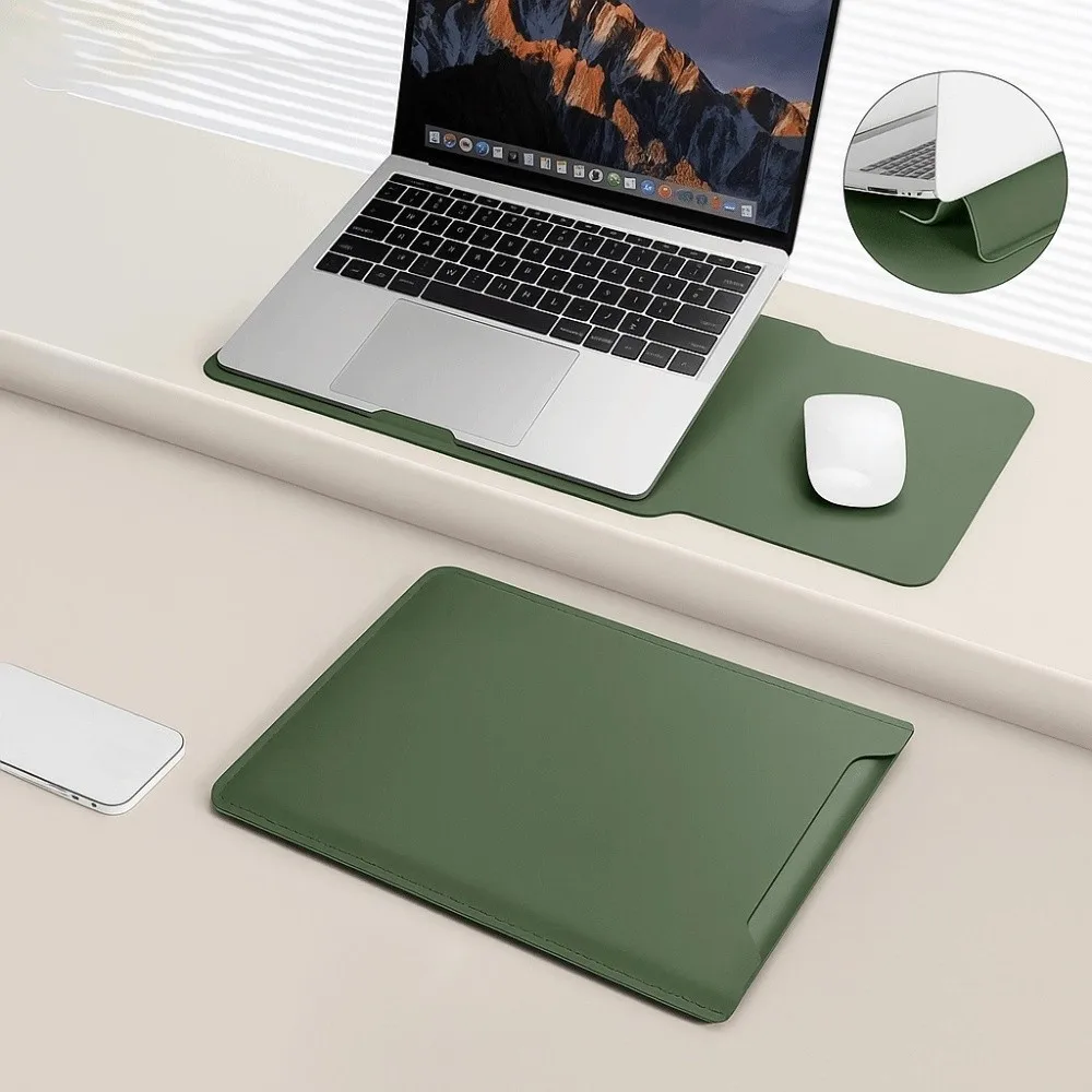 Modern Design Portable Laptop Sleeve Bag 13.3/15inch Pu Leather Notebook Sleeve Ultra-thin Solid Color Laptop Case Student
Modern Design Portable Laptop Sleeve Bag 13.3/15inch Pu Leather Notebook Sleeve Ultra-thin Solid Color Laptop Case Student