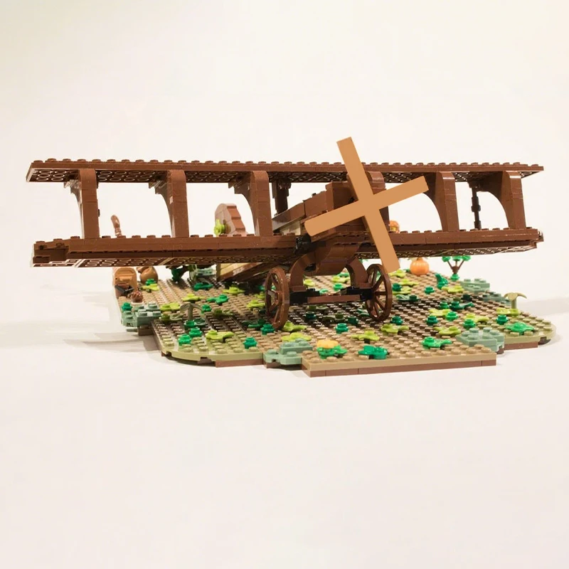 502pcs MOC Ideas CUUSOO Wooden Plane Alternative Build Model Building Blocks Architecture Toy Christmas Gifts Brick Kids DIY
502pcs MOC Ideas CUUSOO Wooden Plane Alternative Build Model Building Blocks Architecture Toy Christmas Gifts Brick Kids DIY
