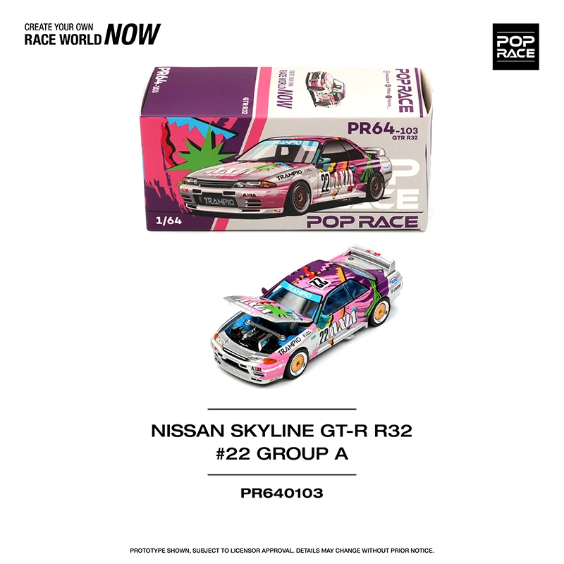 Pop Race В наличии 1:64 Skyline C210 GTR R32 KPGC110 EG6 RWB 997 EVA Литая под давлением диорама Коллекция моделей автомобилей Миниатюрные игрушки
Pop Race В наличии 1:64 Skyline C210 GTR R32 KPGC110 EG6 RWB 997 EVA Литая под давлением диорама Коллекция моделей автомобилей Миниатюрные игрушки