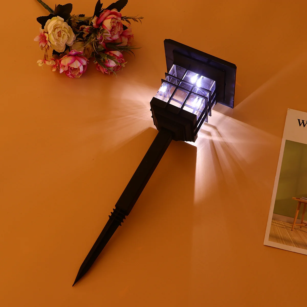 2 in 1 Solar Light Outdoor Waterproof Ground Plug Lamp Black White Light for Garden Solar Outdoor Lighting
2 in 1 Solar Light Outdoor Waterproof Ground Plug Lamp Black White Light for Garden Solar Outdoor Lighting