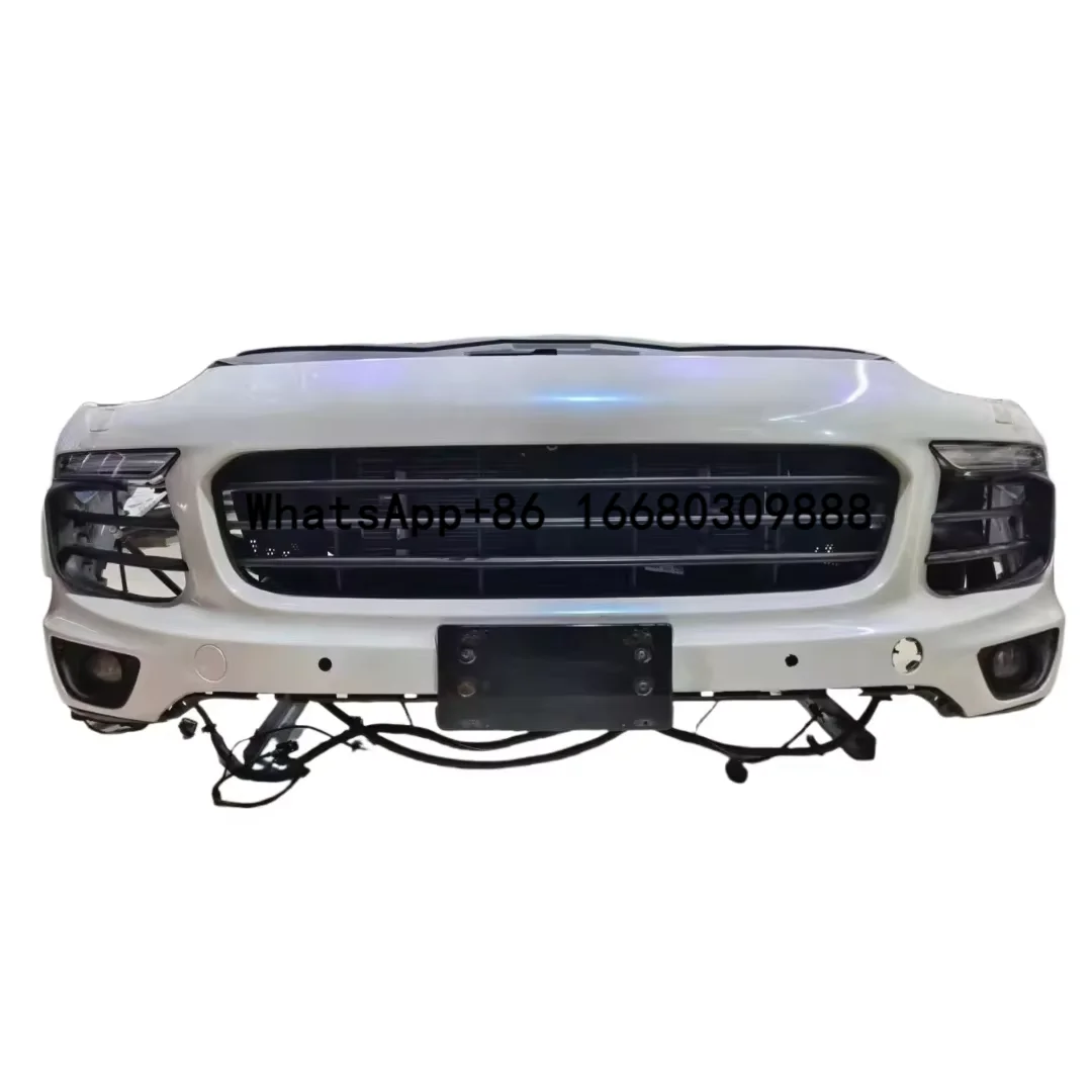 Kaman Front Bumper Assembly for Porsche Cayenne Paramera Body Parts with Towing Hitch Cut-Outs Protective Bumper Guard
Kaman Front Bumper Assembly for Porsche Cayenne Paramera Body Parts with Towing Hitch Cut-Outs Protective Bumper Guard