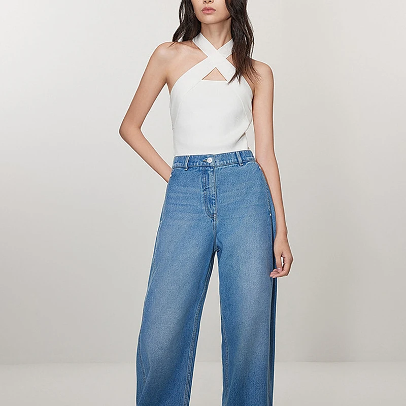 Women's Summer Sexy Fashion Korean Backless Neck-mounted Sleeveless Tank Top Cross Hanging Neck Short Strap Trendy Streetwear
Women's Summer Sexy Fashion Korean Backless Neck-mounted Sleeveless Tank Top Cross Hanging Neck Short Strap Trendy Streetwear