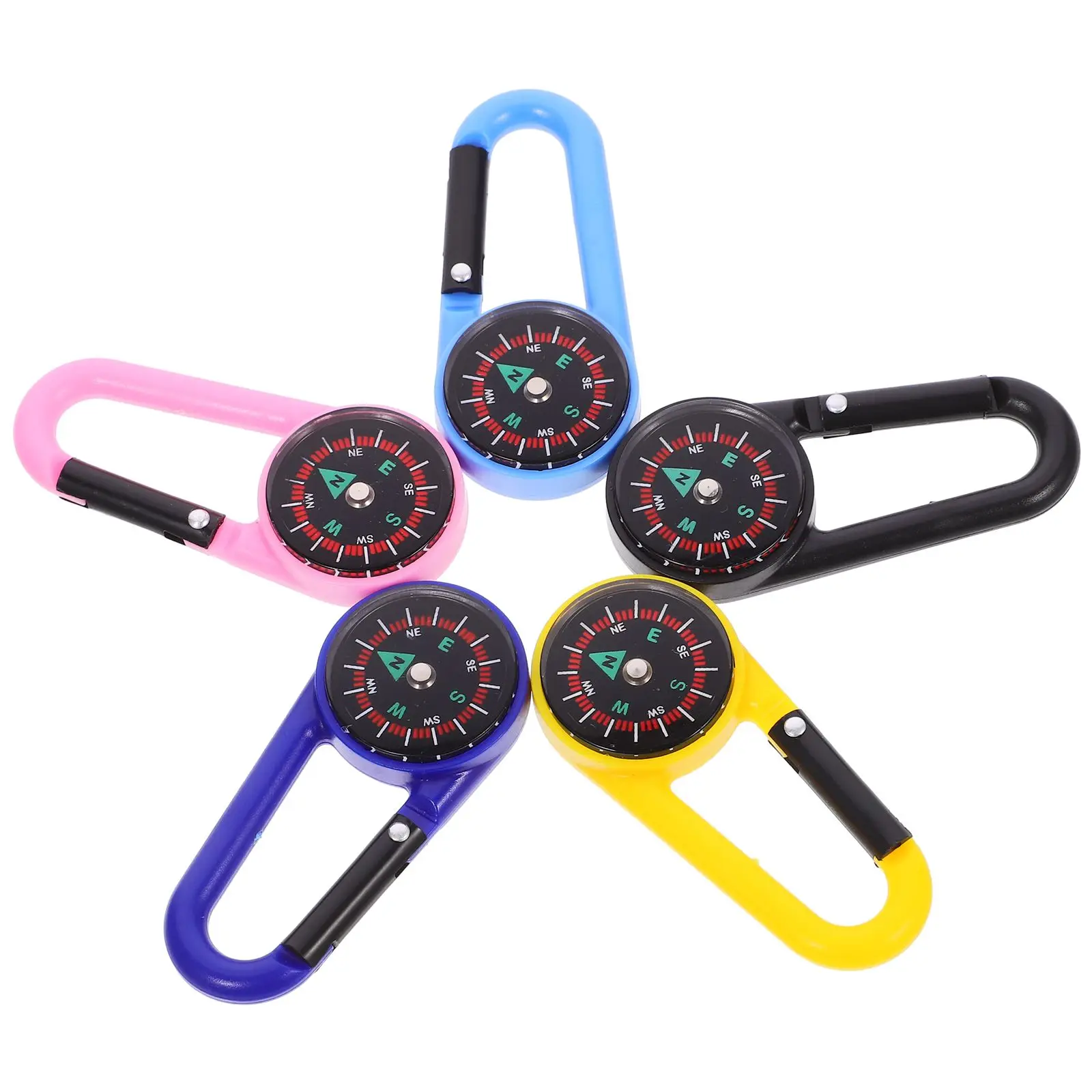 10 Pcs Survival Compass Carabiner Clip Small Keychain Mini Acrylic Hiking Camping Outdoor Accessory Durable Portable
10 Pcs Survival Compass Carabiner Clip Small Keychain Mini Acrylic Hiking Camping Outdoor Accessory Durable Portable